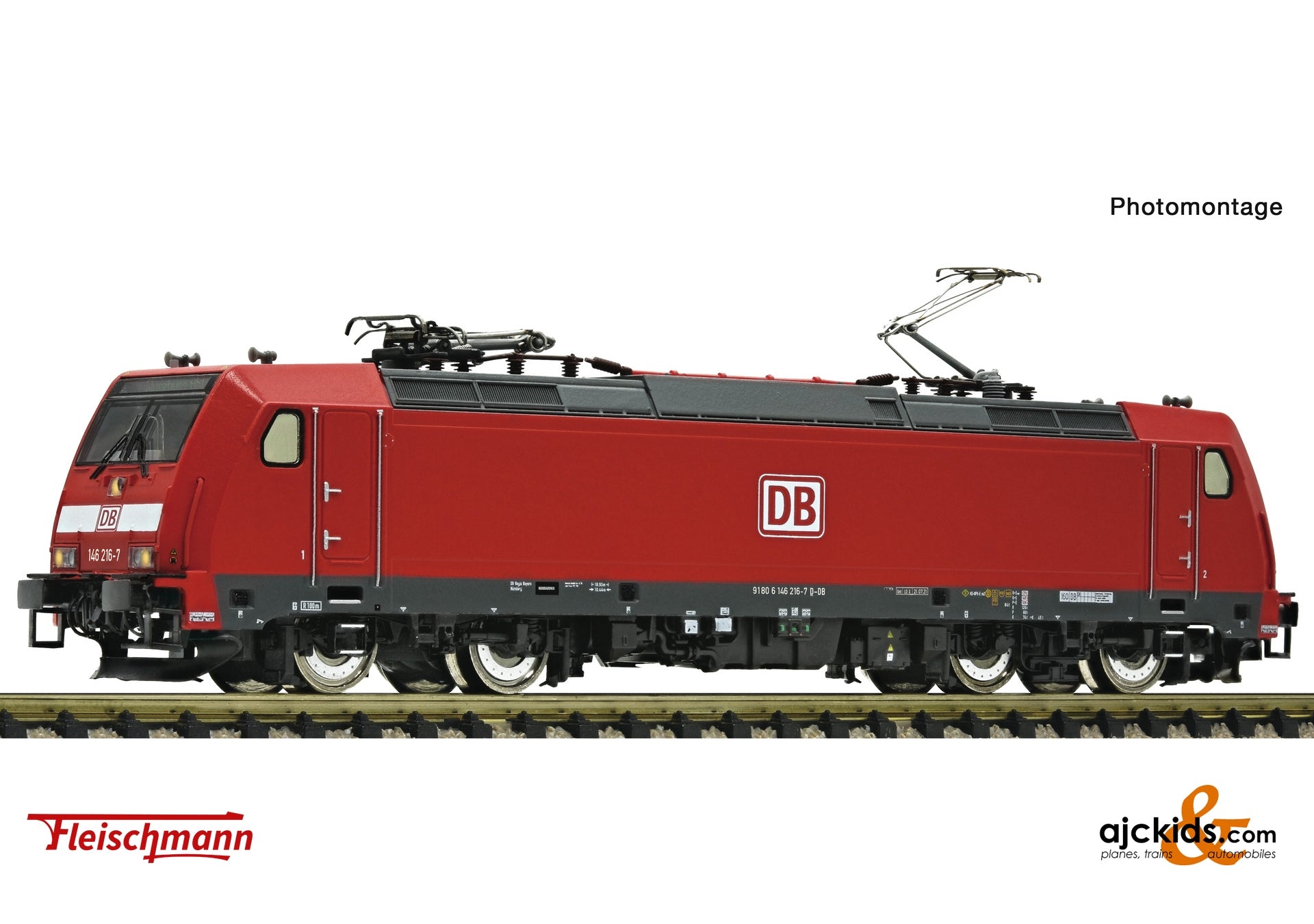 Fleischmann 7560008 - Electric locomotive class 146.2, DB AG at Ajckids.com