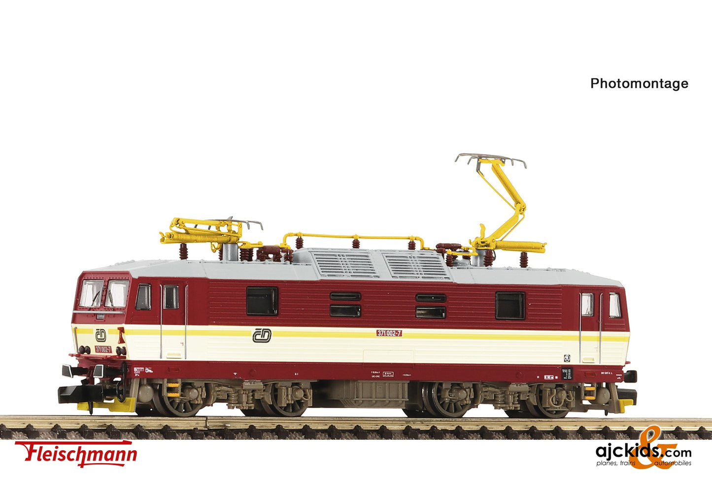 Fleischmann 7560031 - Electric Locomotive 371 0 02-7, CD, EAN: 4005575261937