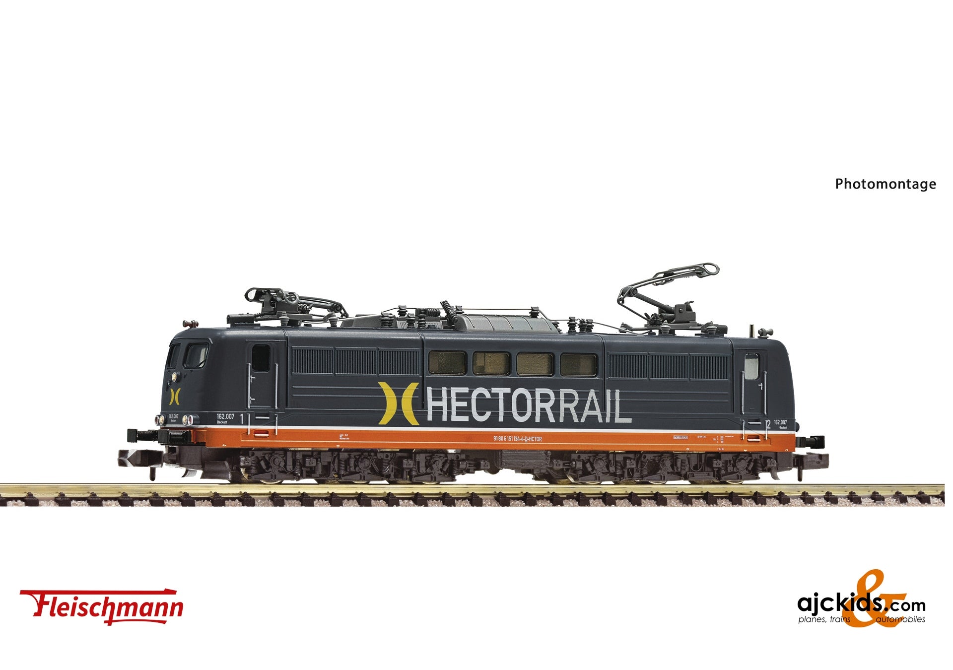 Fleischmann 7570021 - Electric Locomotive 162.0 07, Hector Rail, EAN: 4005575261289