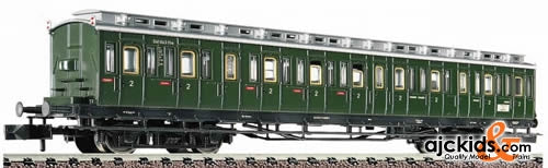 Fleischmann 8046 Compartment coach 2nd class, type B4 (C4pr04) of the DB, with tail-end indicators