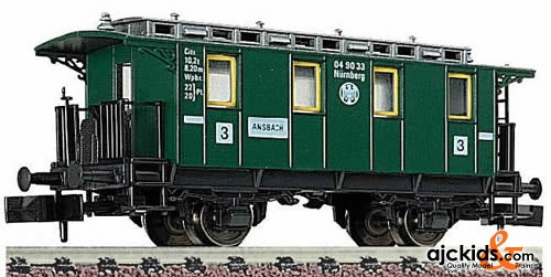 Fleischmann 8051 3rd Class passenger coach, type Ci Pr86 of the DRG