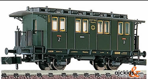 Fleischmann 8058 2nd/3rd Class passenger coach, type BCi Pr86 of the DRG