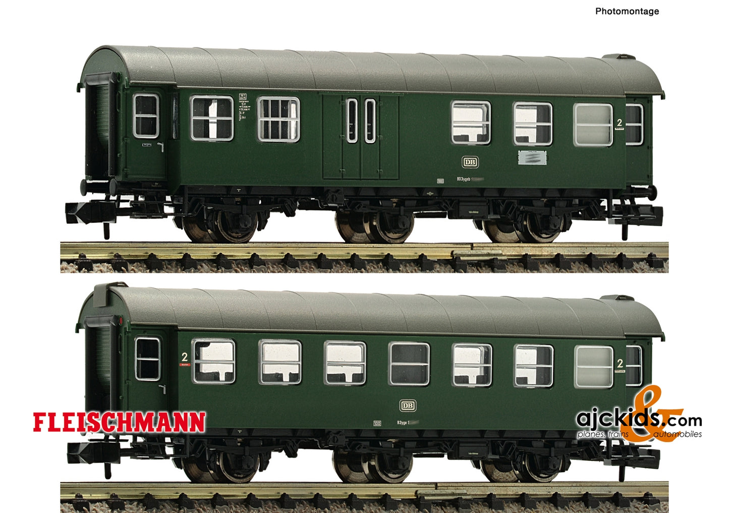 Fleischmann 809908 - 2 piece set conversion coaches