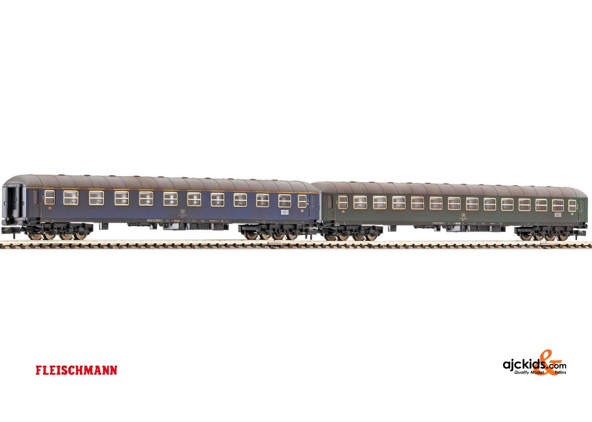 Fleischmann 811103 2 tlg. Wagenset mit Personenwa