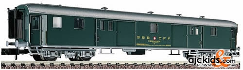 Fleischmann 813001 Express baggage coach, type D of the Swiss State Railways