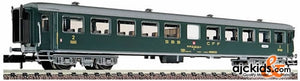 Fleischmann 813901 Express coach 2nd class, type B of the Swiss State Railways