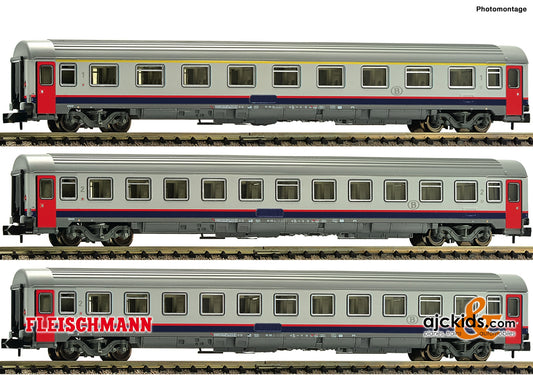 Fleischmann 814508 - 3 piece set Eurofima wagons
