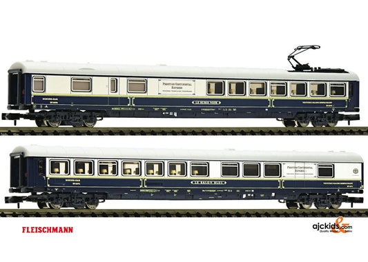 Fleischmann 816203 2 piece set saloon coaches