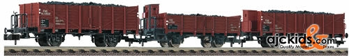 Fleischmann 821207 Coal Car Set CSD