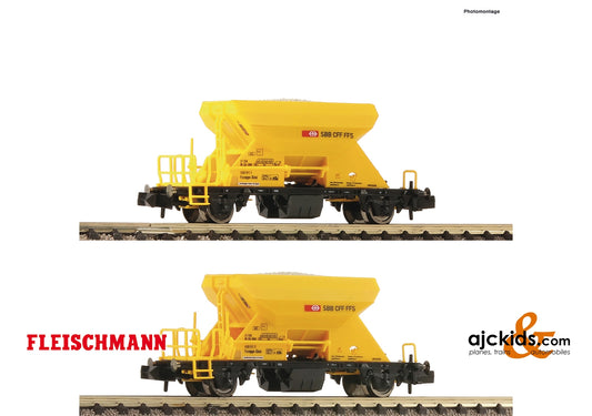 Fleischmann 822920 - 2 piece set ballast wagons