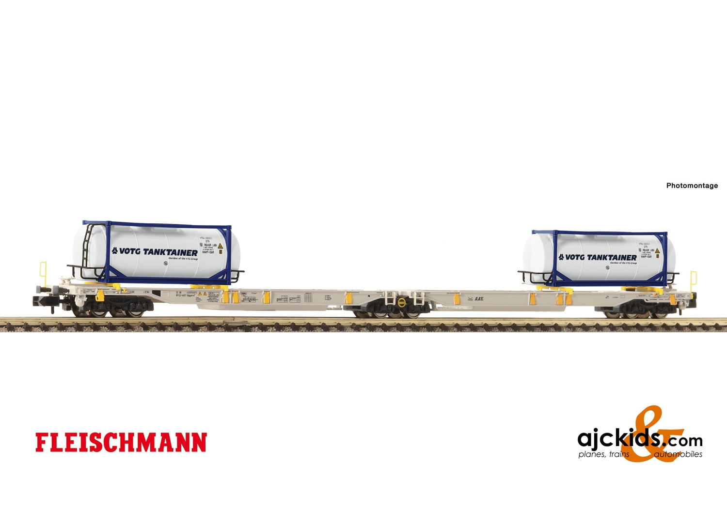 Fleischmann 825015 - Articulated double pocket wagon