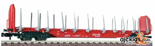 Fleischmann 825401 Four-axled stake wagon