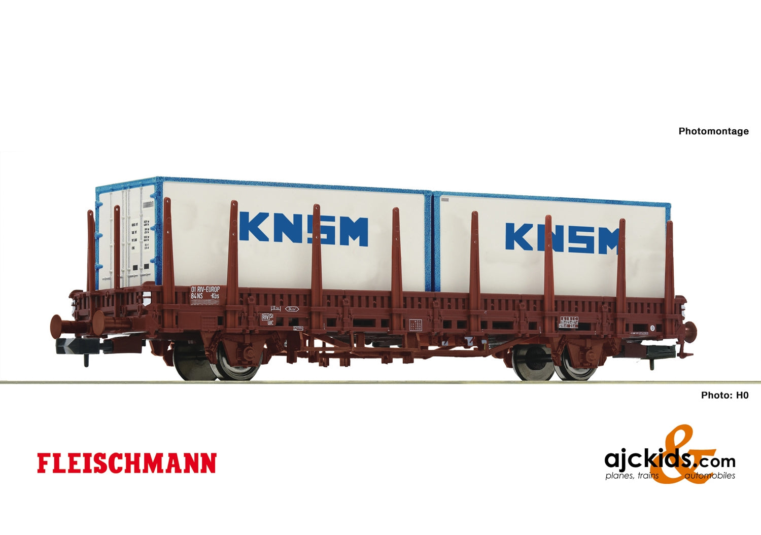 Fleischmann 825734 - Stake wagon