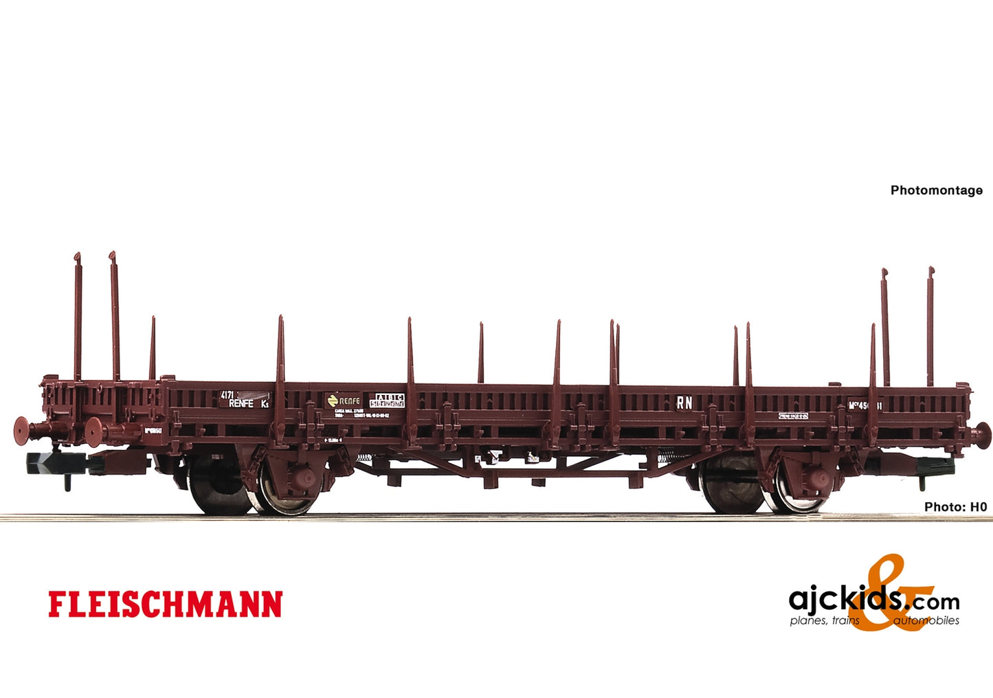 Fleischmann 825737 - Swivel stake wagon