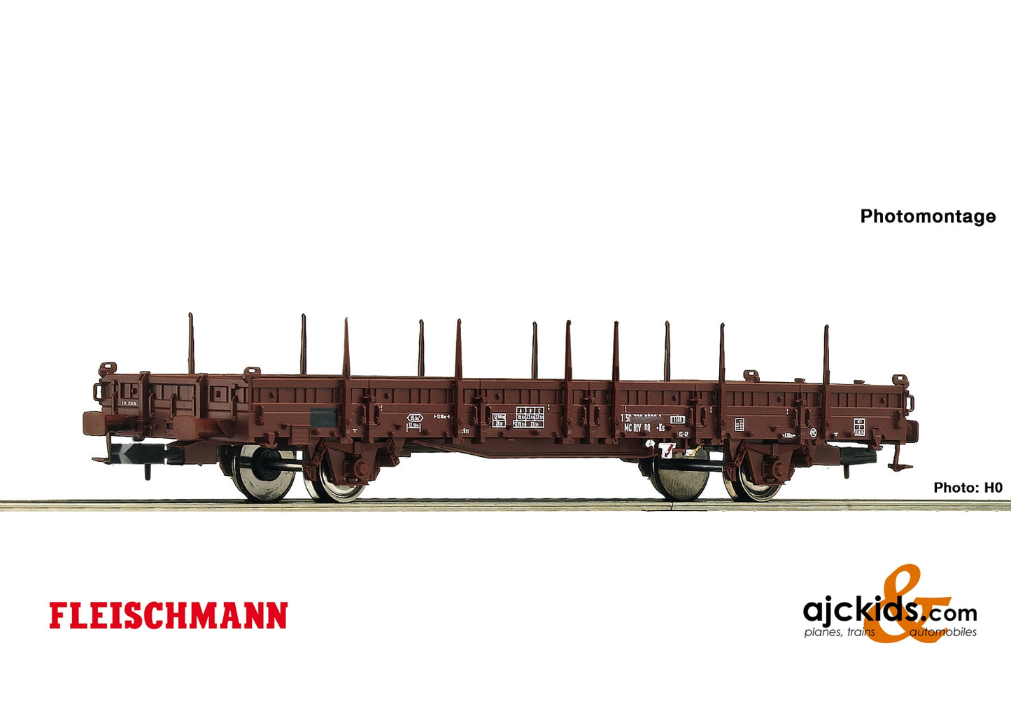 Fleischmann 825738 - Swivel stake wagon