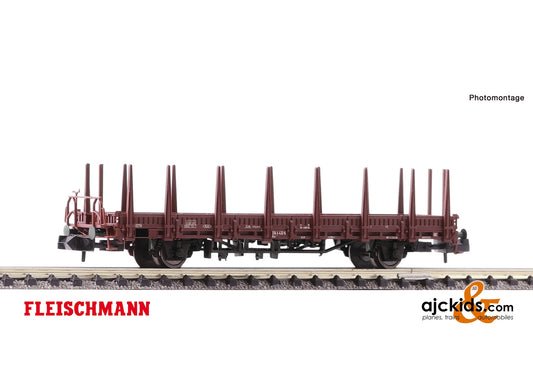 Fleischmann 825740 - Flat wagon with stanchions