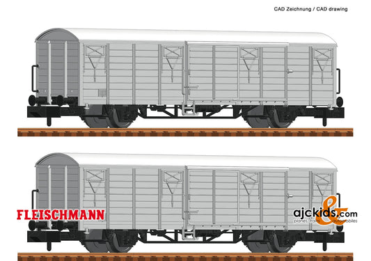 Fleischmann 826212 - 2 piece set refrigerated wagons