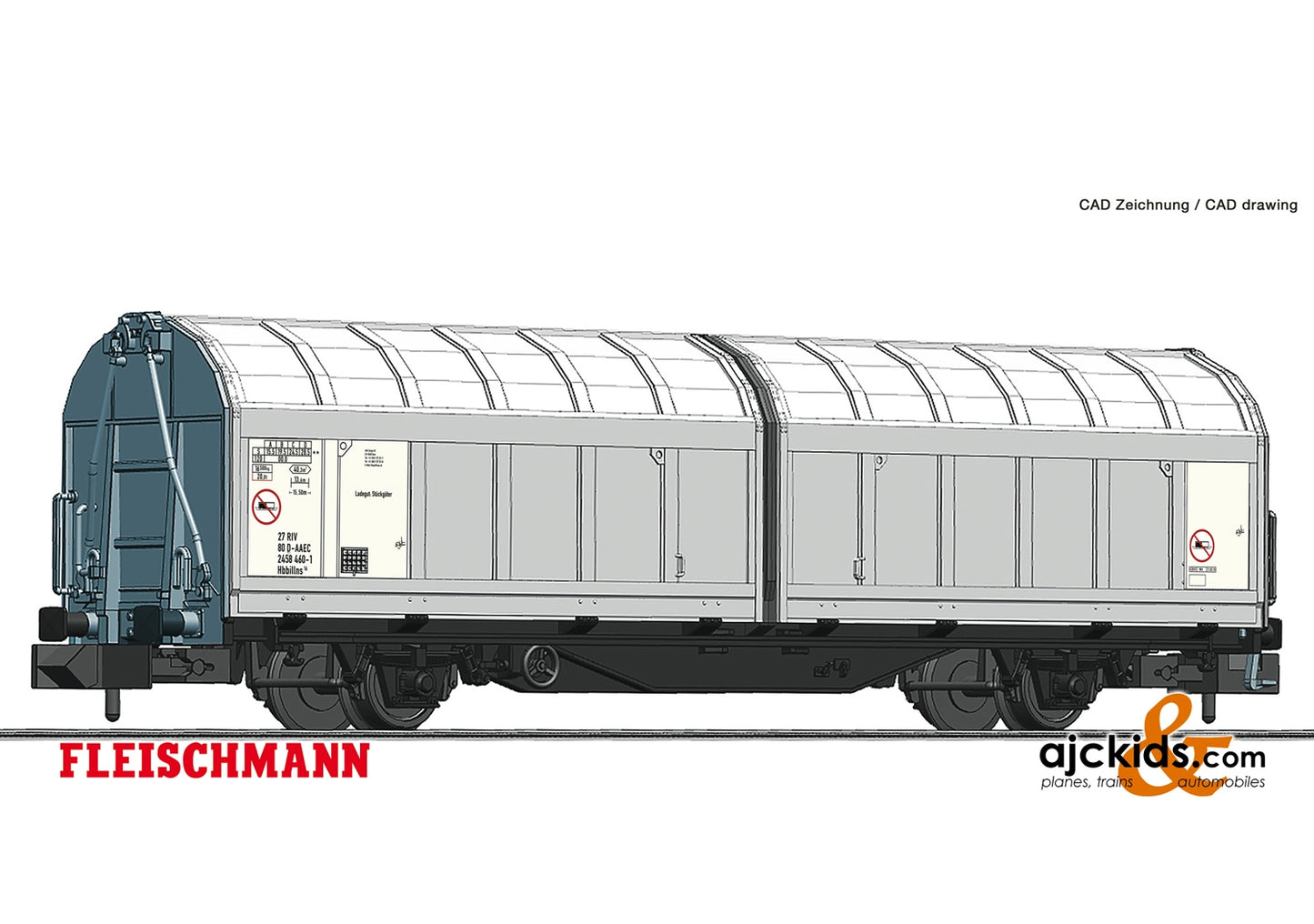 Fleischmann 826250 - Sliding wall wagon AAE