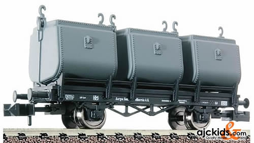 Fleischmann 826401 2-axled coal tub truck of the mining company Hibernia A. G.