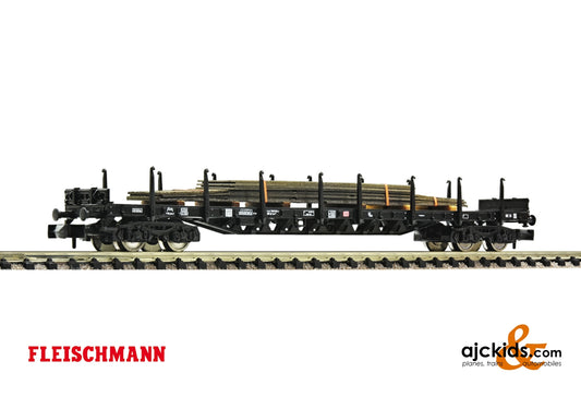 Fleischmann 826811 - Stake wagon with steel plates