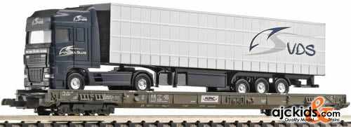 Fleischmann 827307 HUPAC low-floor wagon for heavy goods vehicle transport