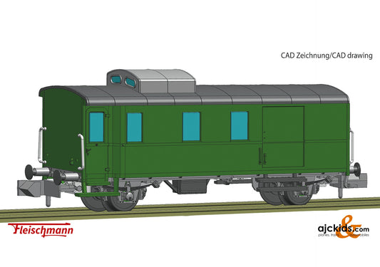 Fleischmann 830151 -Goods train baggage wagon, DR