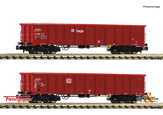 Fleischmann 830251 -2 piece set: Open goods wagons, DB AG