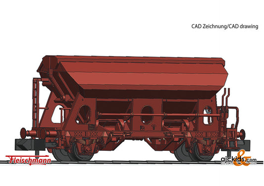 Fleischmann 830352 -Swing roof wagon, DR