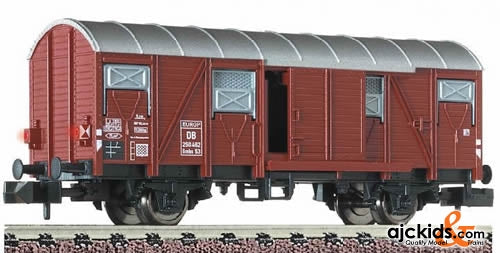 Fleischmann 8318 Covered goods wagon, type Gmhs 53 of the DB, with tail lighting