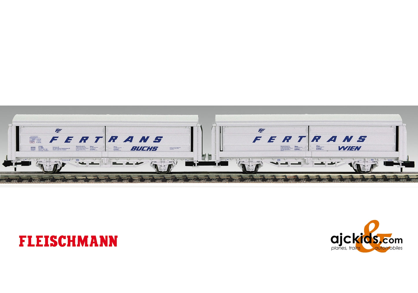 Fleischmann 833507 - Double sliding wall wagon unit
