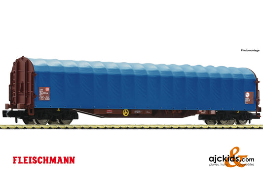 Fleischmann 837709 - Slide tarpaulin wagon