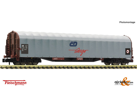Fleischmann 837715 -Sliding tarpaulin wagon, CD Cargo