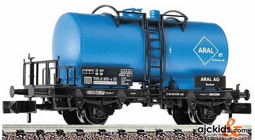 Fleischmann 8414 "Tank wagon, ""ARAL"" with brake platform"