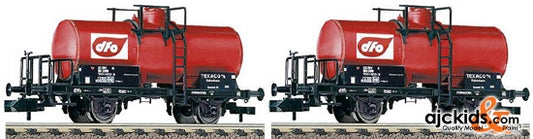 Fleischmann 842609 2 part Tank Car Set DSB