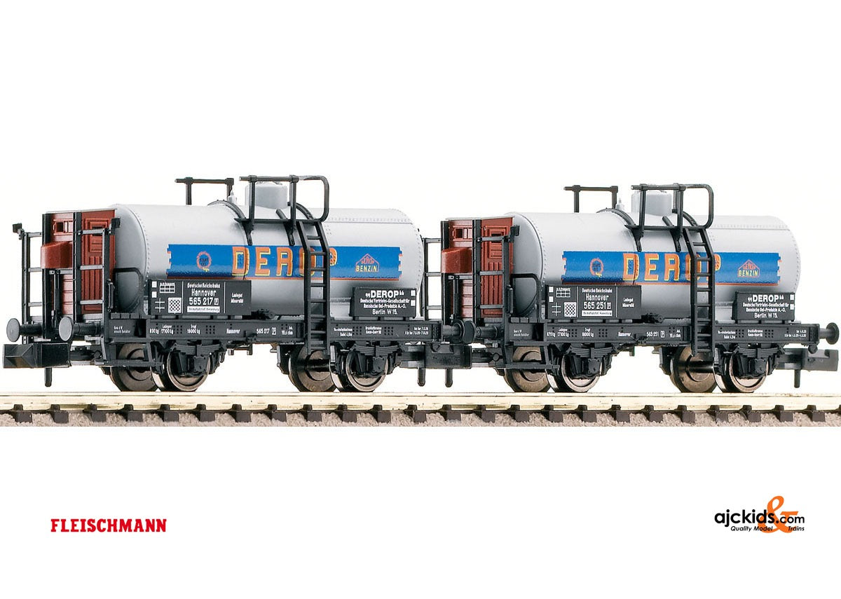 Fleischmann 843701 Set: tank wagons DEURAG DRG