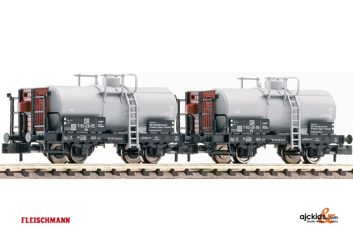 Fleischmann 843703 Set: tank wagons Chiemiefaserwerk Premnitz