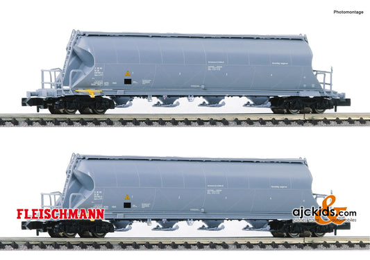 Fleischmann 849006 - 2 piece set dust silo wagons