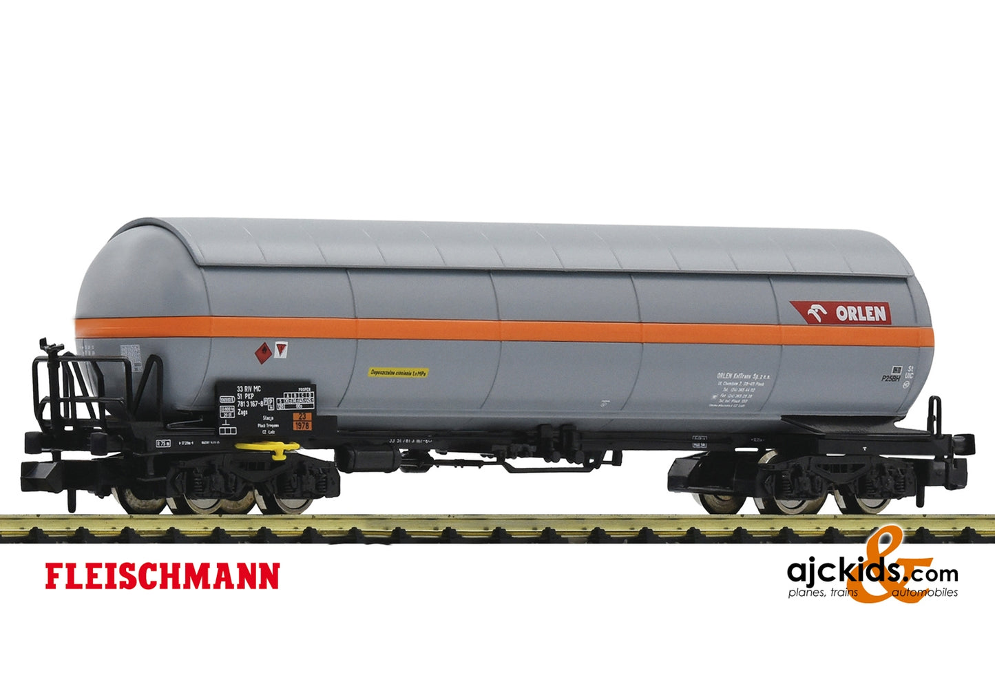 Fleischmann 849109 - Pressure gas tank wagon
