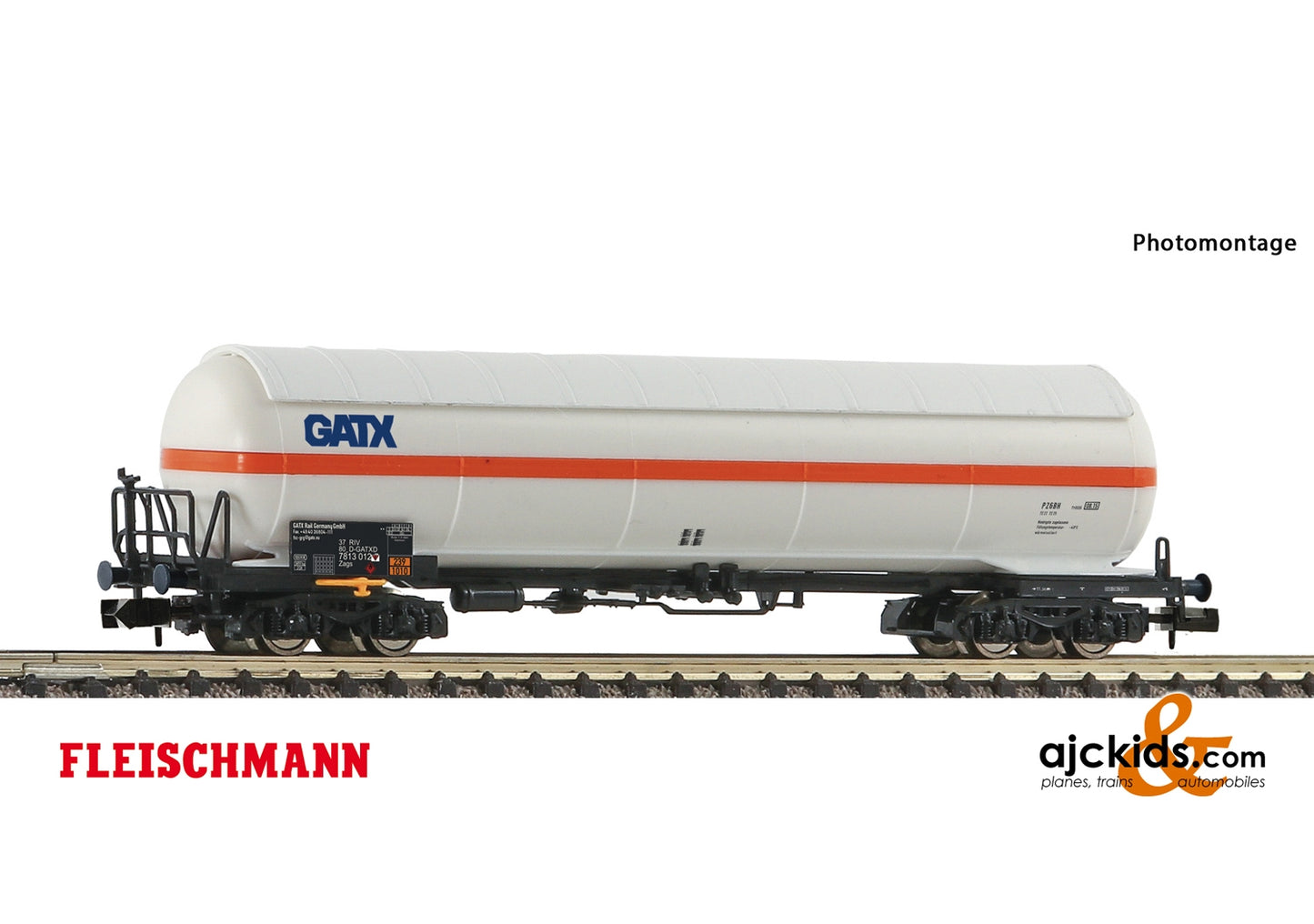 Fleischmann 849111 - Pressurised gas tank wagon Display 849110 #1