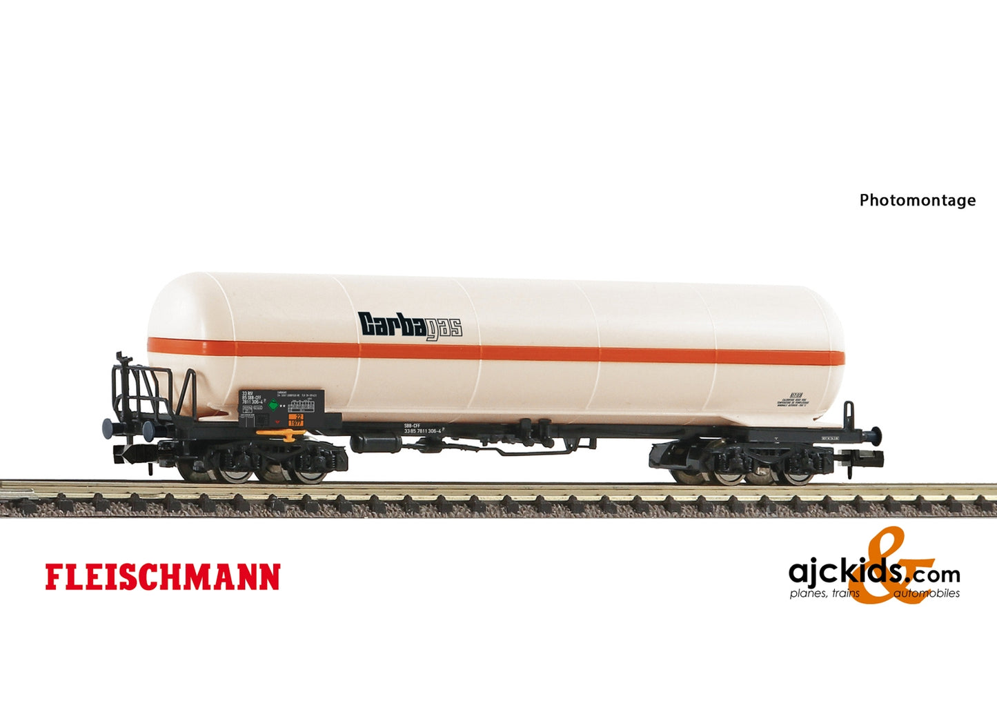 Fleischmann 849118 - Pressurized gas tank wagon