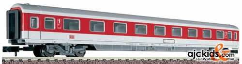 Fleischmann 8601 IC/EC compartment coach in traffic red livery, 1st class