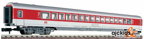 Fleischmann 8602 IC/EC open-plan coach in traffic red livery, 1st class