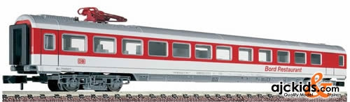 Fleischmann 8606 IC/EC restaurant coach in traffic red livery