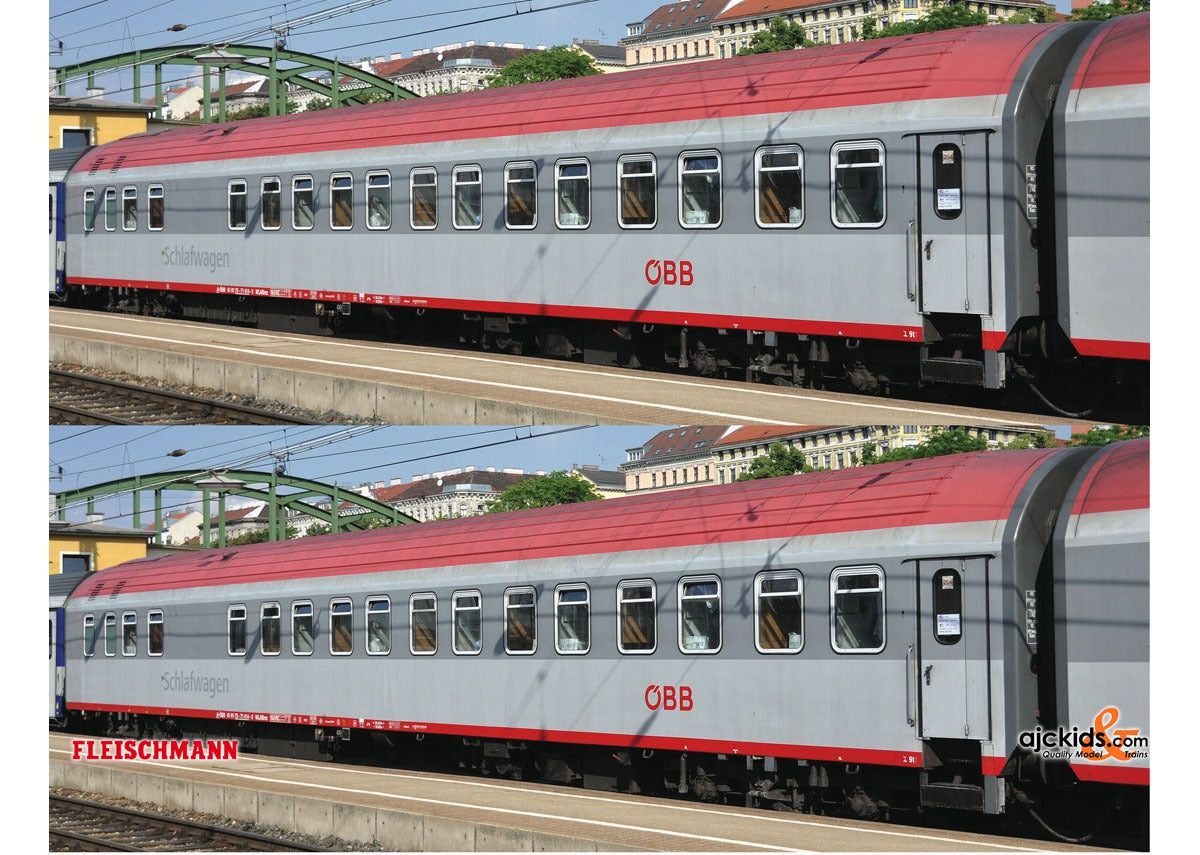 Fleischmann 860703 Set: sleeping cars T2S NZ DACIA #3