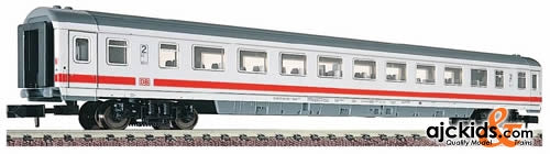 Fleischmann 8614 IC/EC open-plan coach in ICE livery, 2nd class