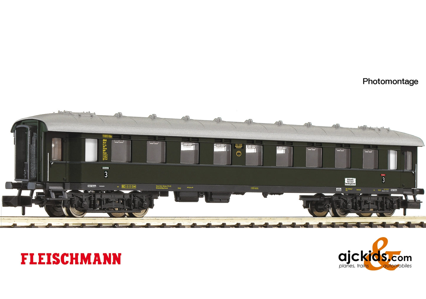 Fleischmann 863204 - 3rd class fast train coach