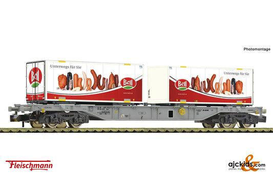 Fleischmann 865243 -Container carrier wagon, AAE
