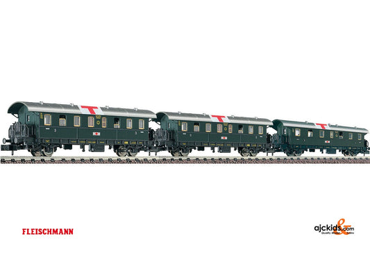 Fleischmann 881301 Lazarettzug (Donnerbuechsen) 2x