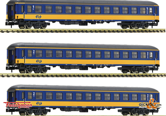 Fleischmann 881917 - 3-piece set: Express train coaches, NS at Ajckids.com