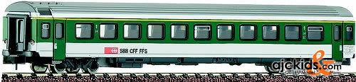 Fleischmann 890202 Passenger train car EW IV green SBB